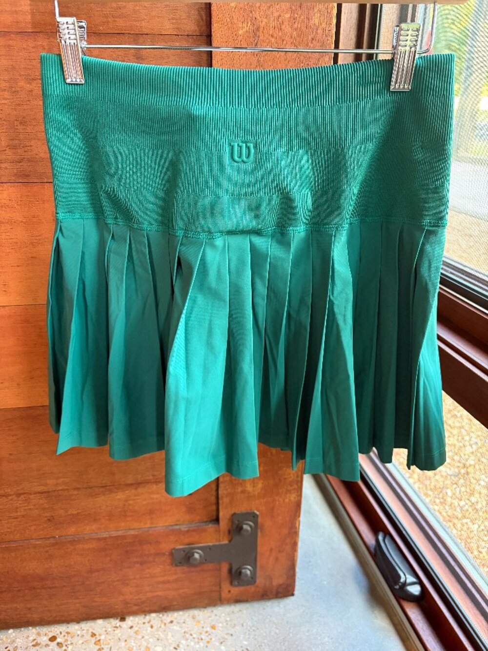 Wilson Midtown Tennis Skirt Club Green
